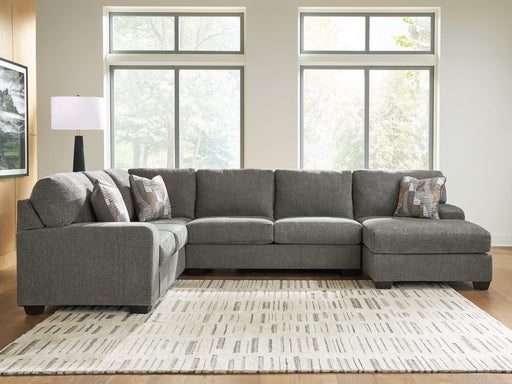 Clarington Sleeper Sectional with Chaise - Valley Furniture (Rohnert Park, CA)