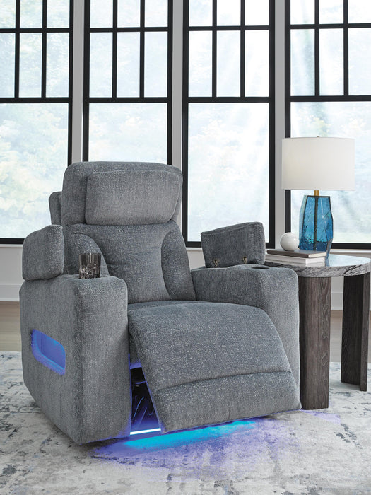 Studio Cave Power Recliner - Valley Furniture (Rohnert Park, CA)