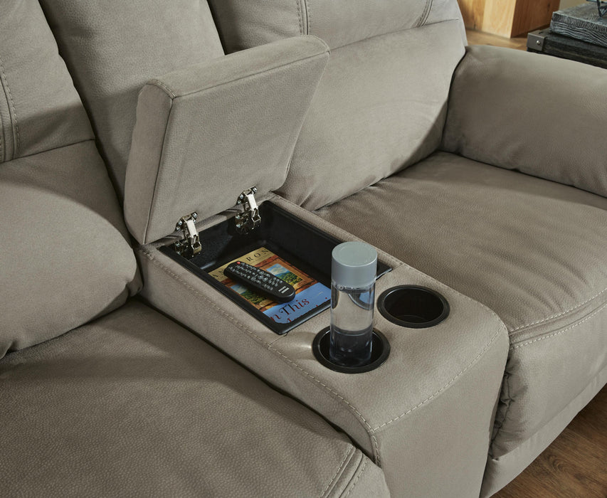 Next-Gen Gaucho Reclining Loveseat with Console - Valley Furniture (Rohnert Park, CA)