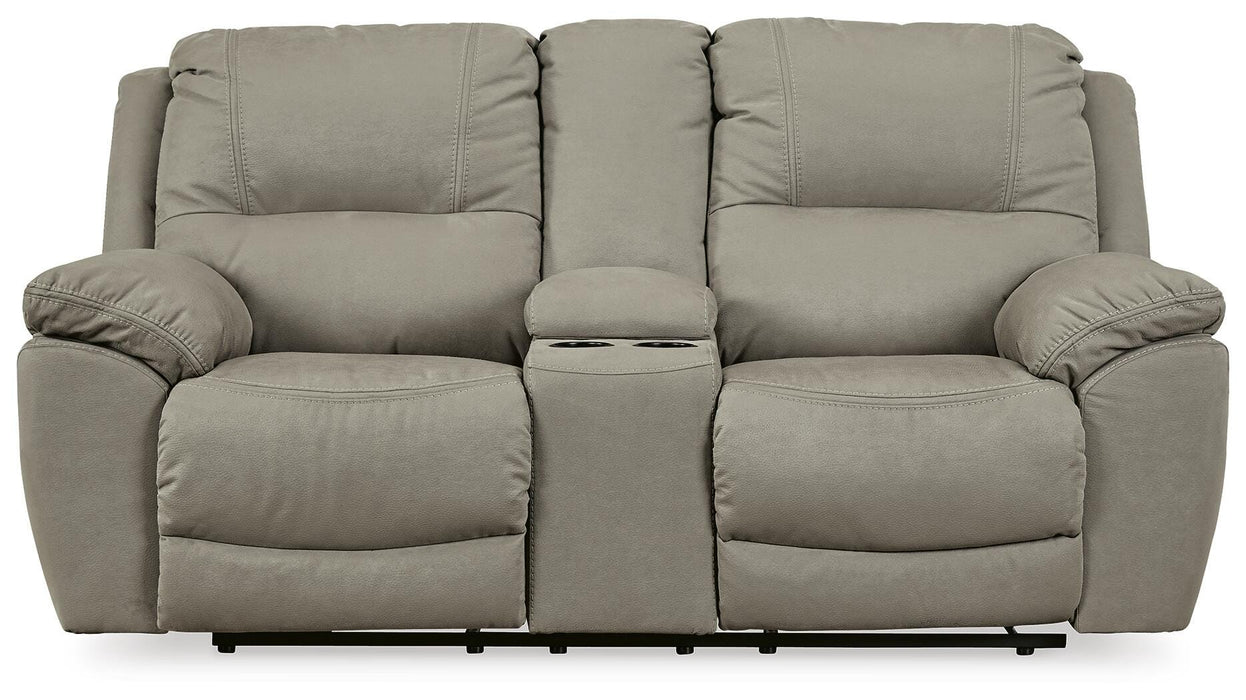 Next-Gen Gaucho Reclining Loveseat with Console - Valley Furniture (Rohnert Park, CA)