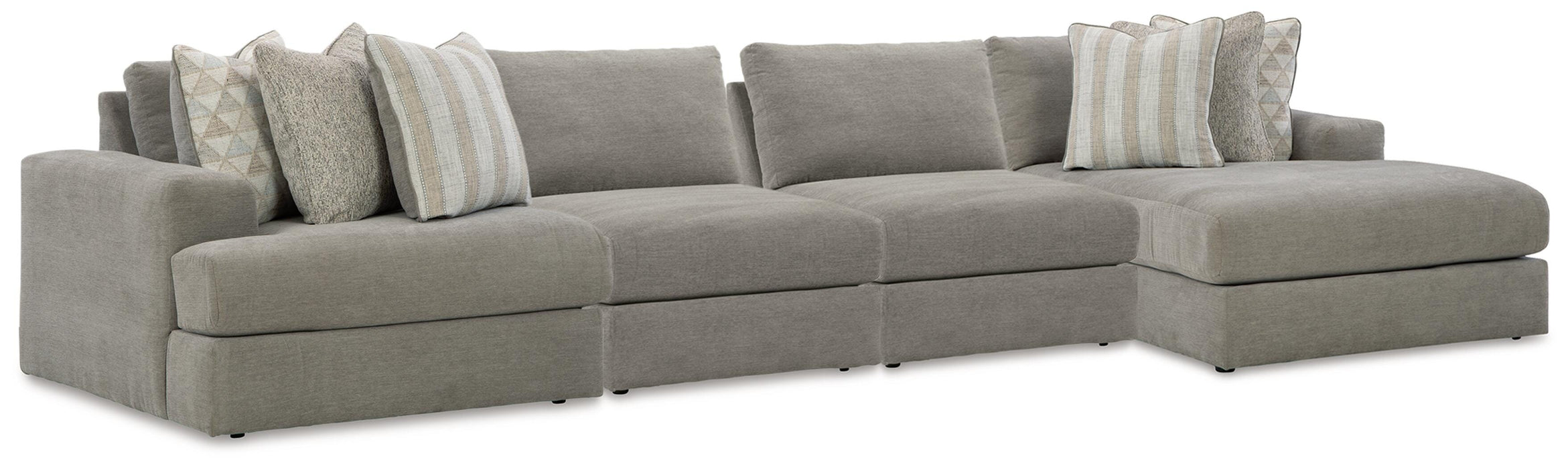 Avaliyah Sectional with Chaise - Valley Furniture (Rohnert Park, CA)