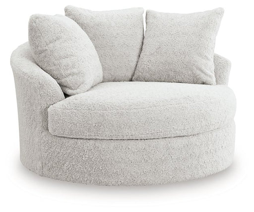 Cuddle Plush Oversized Swivel Accent Chair - Valley Furniture (Rohnert Park, CA)