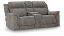 Next-Gen DuraPella Power Reclining Loveseat with Console - Valley Furniture (Rohnert Park, CA)