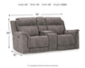 Next-Gen DuraPella Power Reclining Loveseat with Console - Valley Furniture (Rohnert Park, CA)