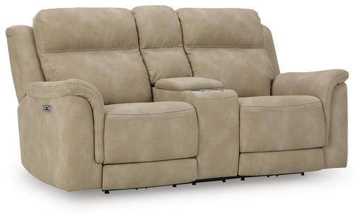 Next-Gen DuraPella Power Reclining Loveseat with Console - Valley Furniture (Rohnert Park, CA)