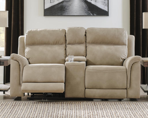 Next-Gen DuraPella Power Reclining Loveseat with Console - Valley Furniture (Rohnert Park, CA)