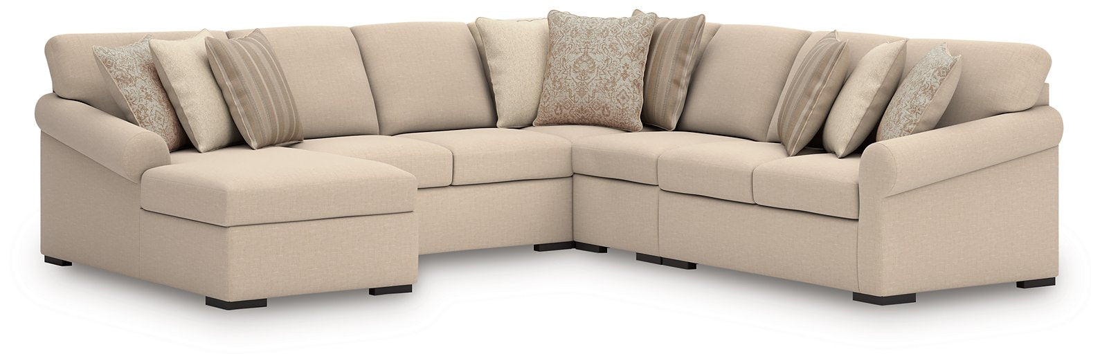 LadyMae Sectional with Chaise - Valley Furniture (Rohnert Park, CA)