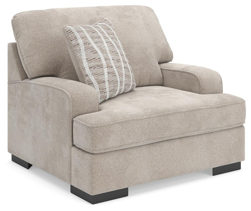 High Profile Chair & Ottoman Living Room Set - Valley Furniture (Rohnert Park, CA)
