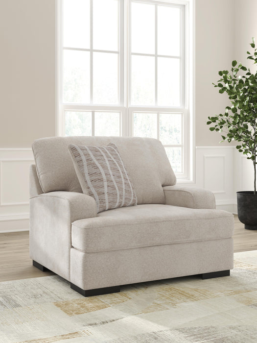 High Profile Chair & Ottoman Living Room Set - Valley Furniture (Rohnert Park, CA)
