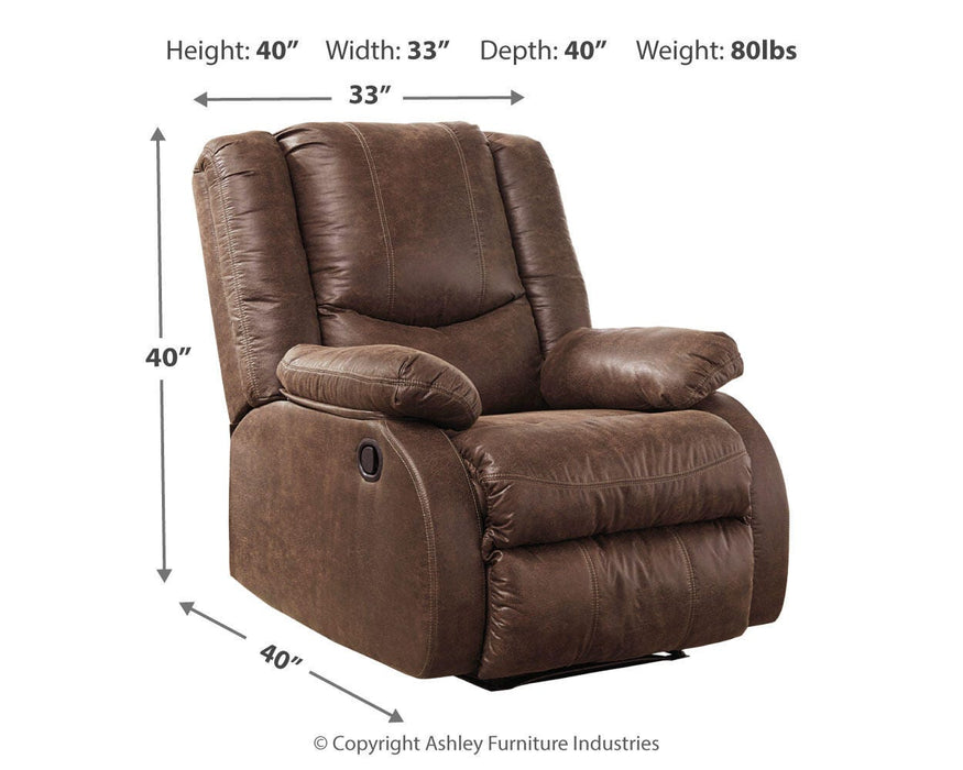 Bladewood Recliner - Valley Furniture (Rohnert Park, CA)
