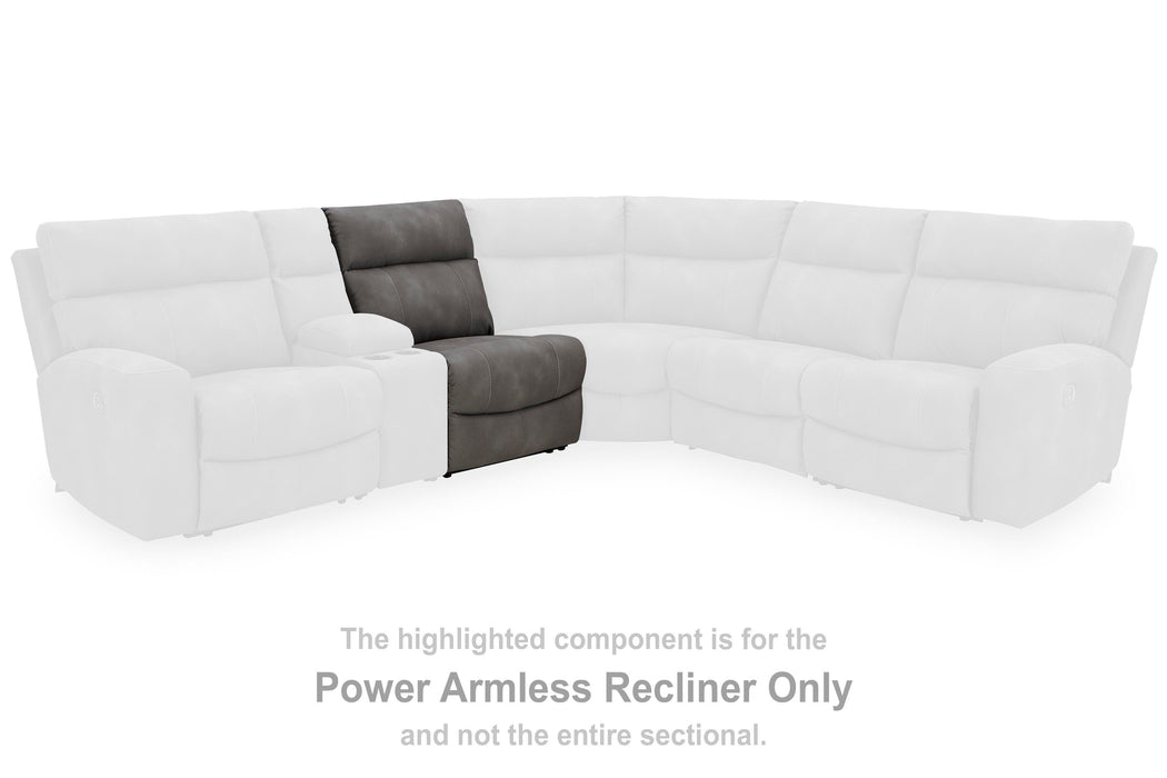 Next-Gen DuraPella Power Reclining Sectional - Valley Furniture (Rohnert Park, CA)