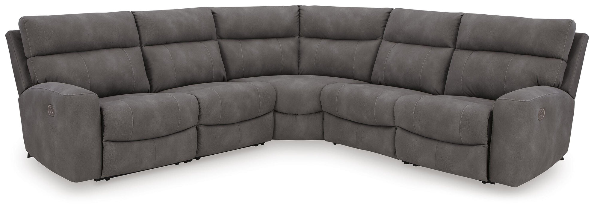 Next-Gen DuraPella Power Reclining Sectional - Valley Furniture (Rohnert Park, CA)