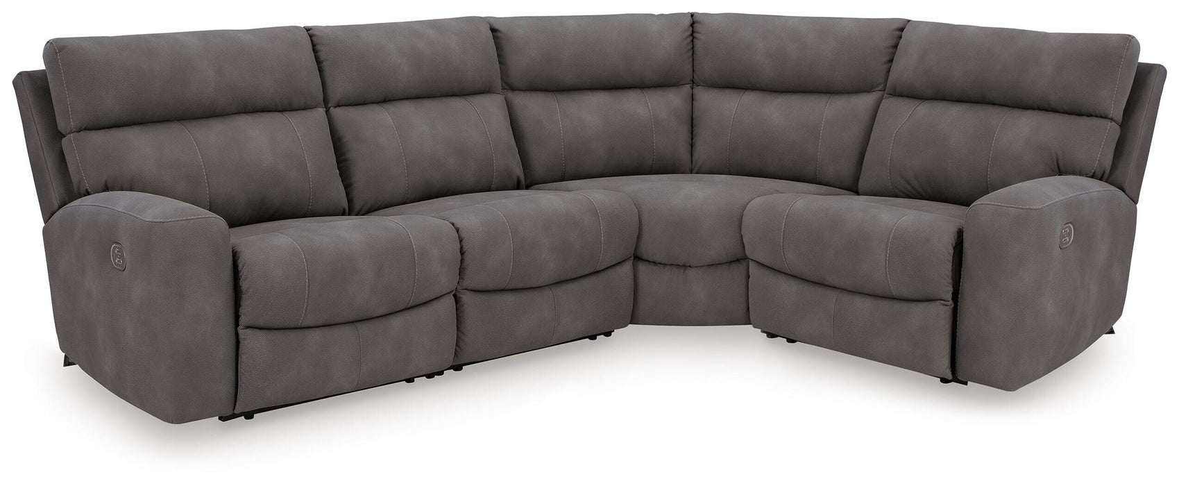 Next-Gen DuraPella Power Reclining Sectional - Valley Furniture (Rohnert Park, CA)