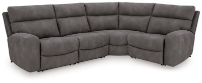 Next-Gen DuraPella Power Reclining Sectional - Valley Furniture (Rohnert Park, CA)