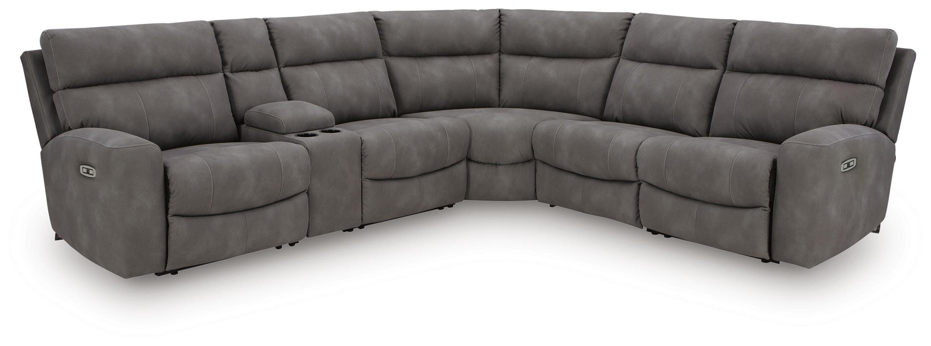 Next-Gen DuraPella Power Reclining Sectional - Valley Furniture (Rohnert Park, CA)
