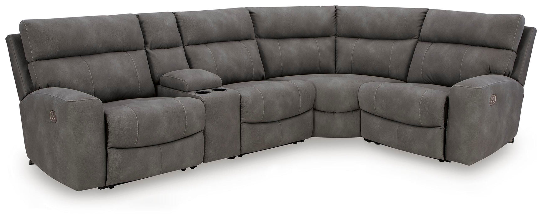 Next-Gen DuraPella Power Reclining Sectional - Valley Furniture (Rohnert Park, CA)