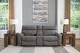 Next-Gen DuraPella Power Reclining Sectional Loveseat with Console - Valley Furniture (Rohnert Park, CA)