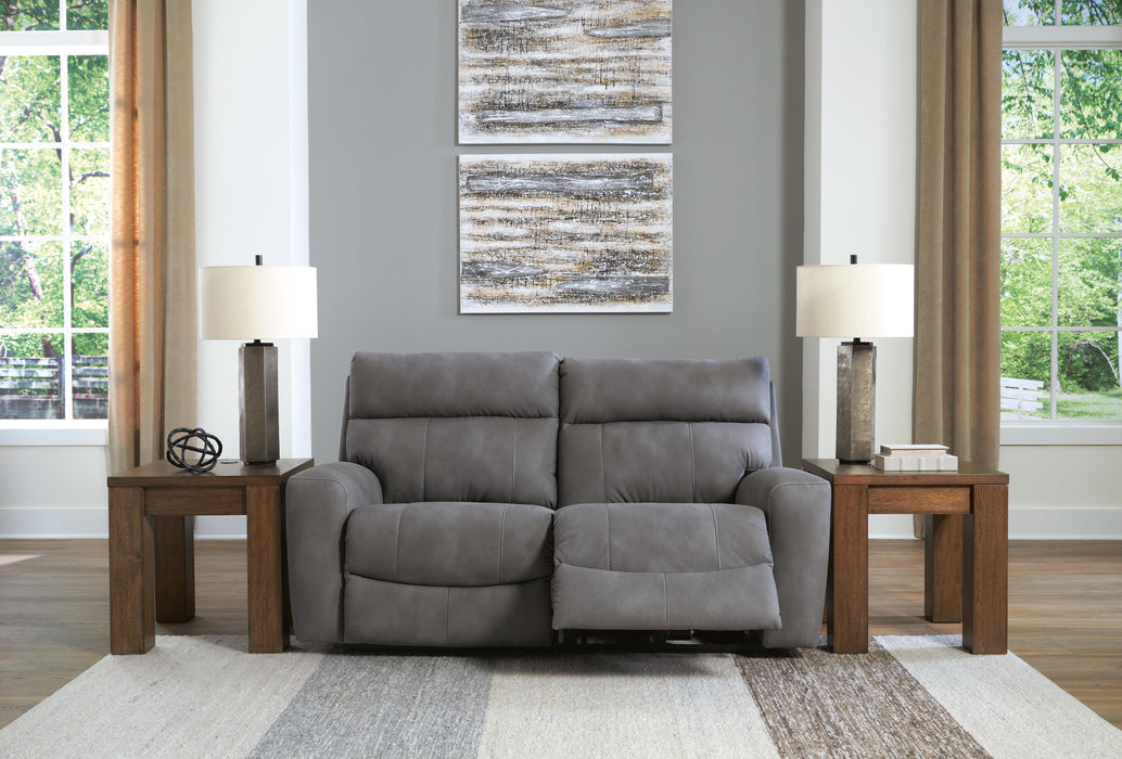 Next-Gen DuraPella Power Reclining Sectional Loveseat - Valley Furniture (Rohnert Park, CA)
