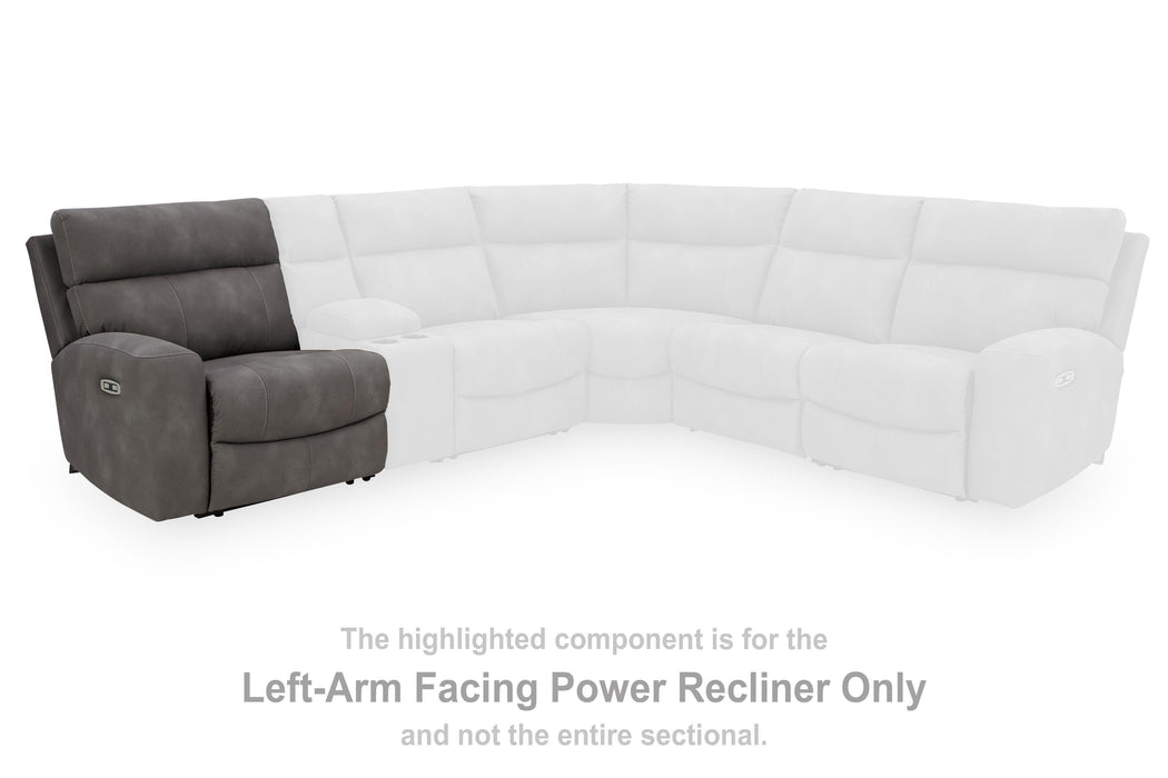 Next-Gen DuraPella Power Reclining Sectional - Valley Furniture (Rohnert Park, CA)