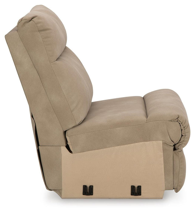 Next-Gen DuraPella Power Reclining Sectional - Valley Furniture (Rohnert Park, CA)