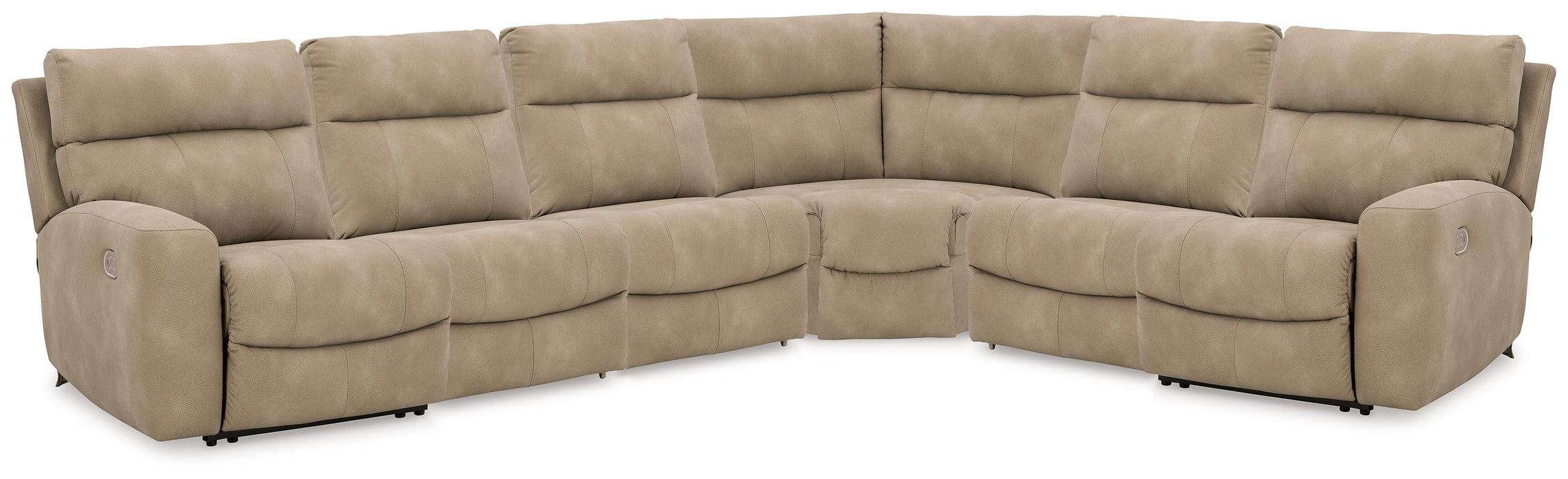 Next-Gen DuraPella Power Reclining Sectional - Valley Furniture (Rohnert Park, CA)