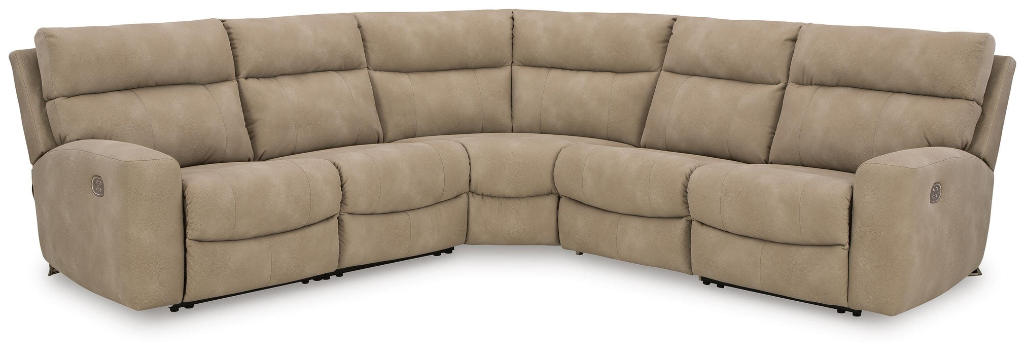 Next-Gen DuraPella Power Reclining Sectional - Valley Furniture (Rohnert Park, CA)