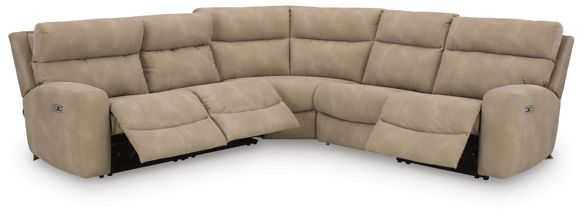 Next-Gen DuraPella Power Reclining Sectional - Valley Furniture (Rohnert Park, CA)