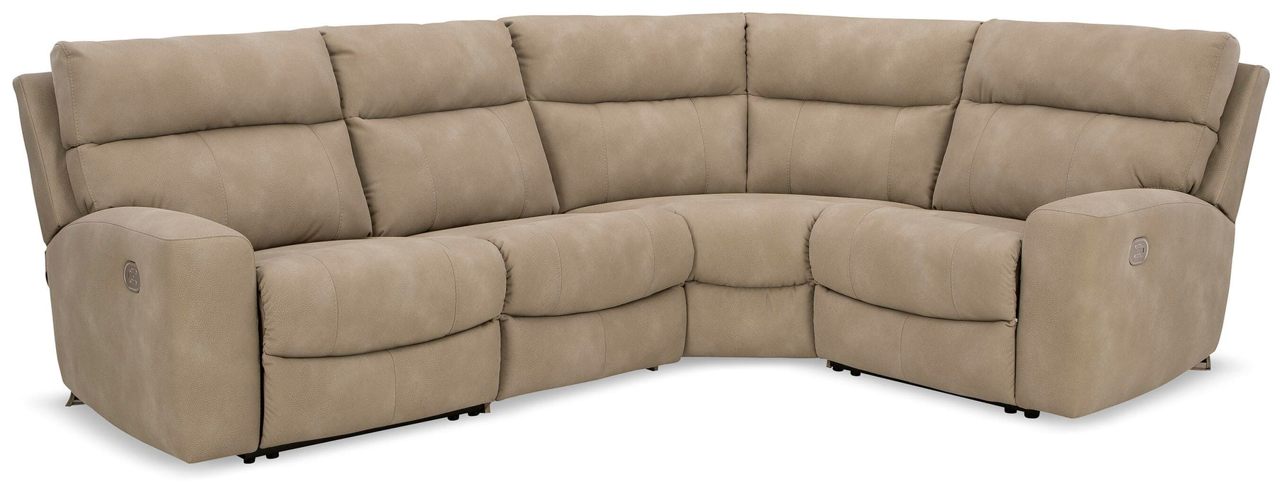 Next-Gen DuraPella Power Reclining Sectional - Valley Furniture (Rohnert Park, CA)
