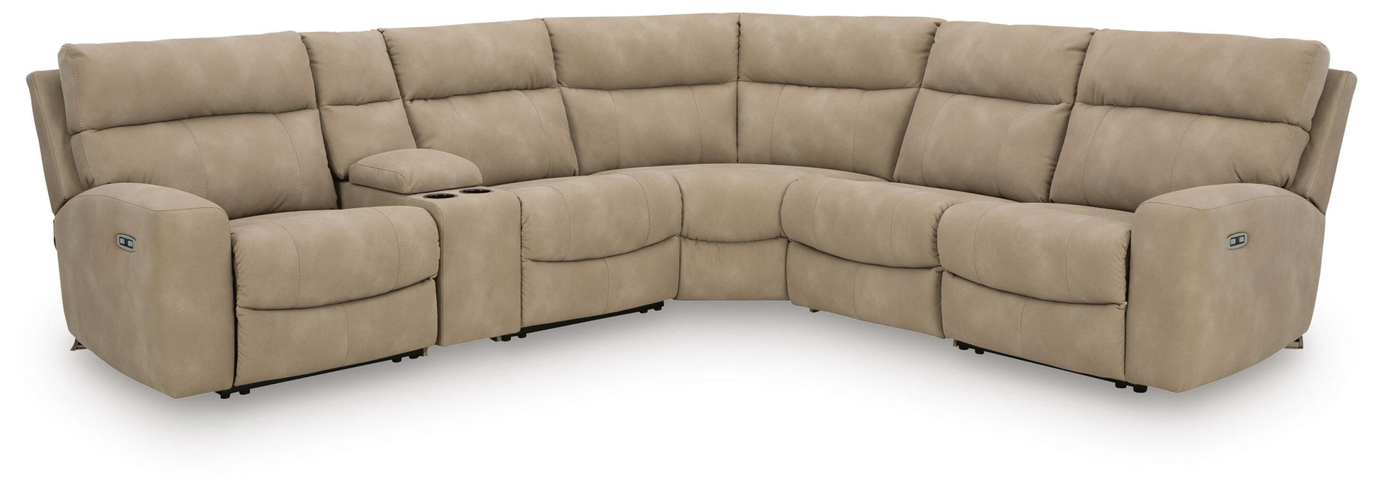 Next-Gen DuraPella Power Reclining Sectional - Valley Furniture (Rohnert Park, CA)