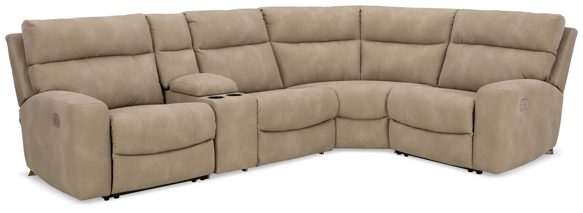 Next-Gen DuraPella Power Reclining Sectional - Valley Furniture (Rohnert Park, CA)