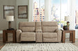 Next-Gen DuraPella Power Reclining Sectional Loveseat with Console - Valley Furniture (Rohnert Park, CA)