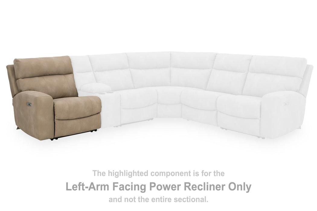 Next-Gen DuraPella Power Reclining Sectional - Valley Furniture (Rohnert Park, CA)