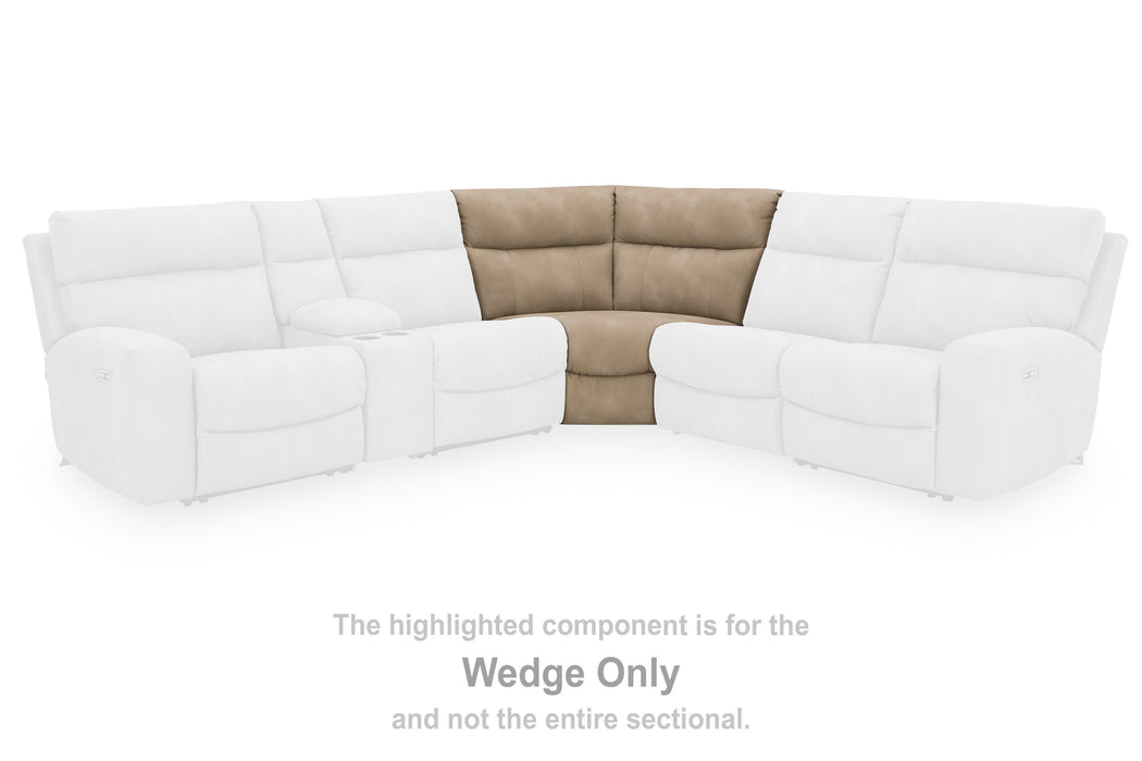 Next-Gen DuraPella Power Reclining Sectional - Valley Furniture (Rohnert Park, CA)