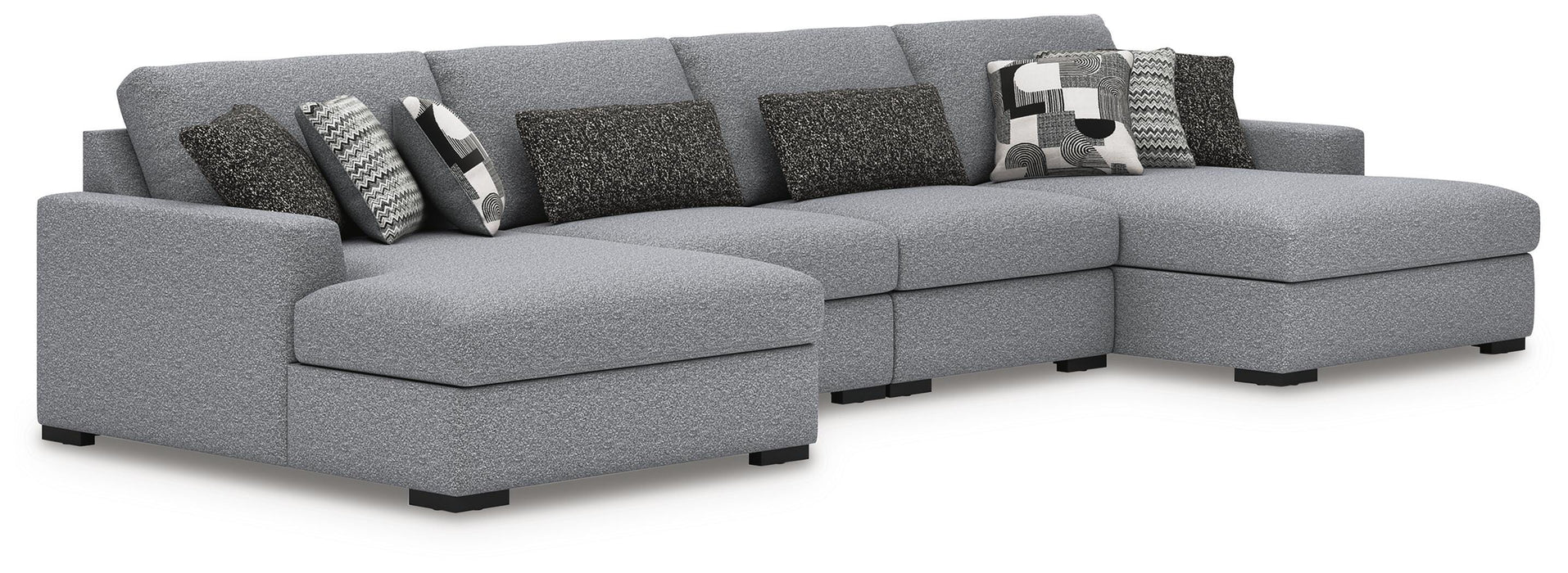Bealton Sectional with Double Chaise - Valley Furniture (Rohnert Park, CA)
