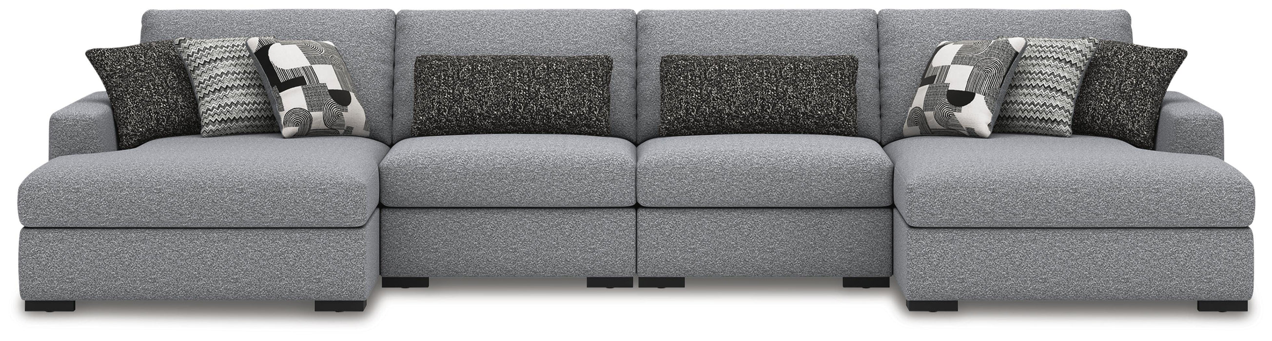 Bealton Sectional with Double Chaise - Valley Furniture (Rohnert Park, CA)