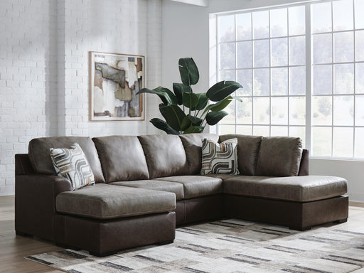 Castille Way Sectional with Chaise - Valley Furniture (Rohnert Park, CA)