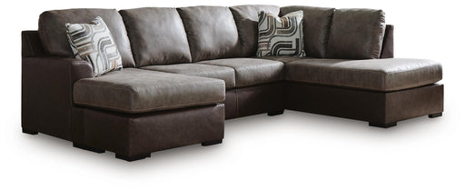 Castille Way Sleeper Sectional with Chaise - Valley Furniture (Rohnert Park, CA)