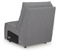 Modmax Reclining Sectional with Audio Console - Valley Furniture (Rohnert Park, CA)