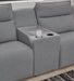 Modmax Reclining Sectional with Console - Valley Furniture (Rohnert Park, CA)