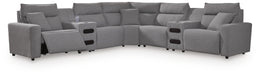 Modmax Power Reclining Sectional with Chaise - Valley Furniture (Rohnert Park, CA)