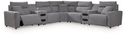 Modmax II Power Reclining Sectional with Audio Consoles - Valley Furniture (Rohnert Park, CA)