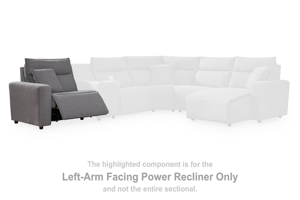 Modmax II Power Reclining Sectional with Audio Consoles - Valley Furniture (Rohnert Park, CA)