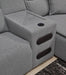 Modmax II Power Reclining Sectional with Audio Consoles - Valley Furniture (Rohnert Park, CA)