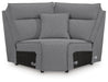 Modmax II Power Reclining Sectional with Audio Consoles - Valley Furniture (Rohnert Park, CA)