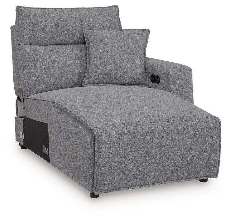 Modmax Power Reclining Sectional with Chaise - Valley Furniture (Rohnert Park, CA)