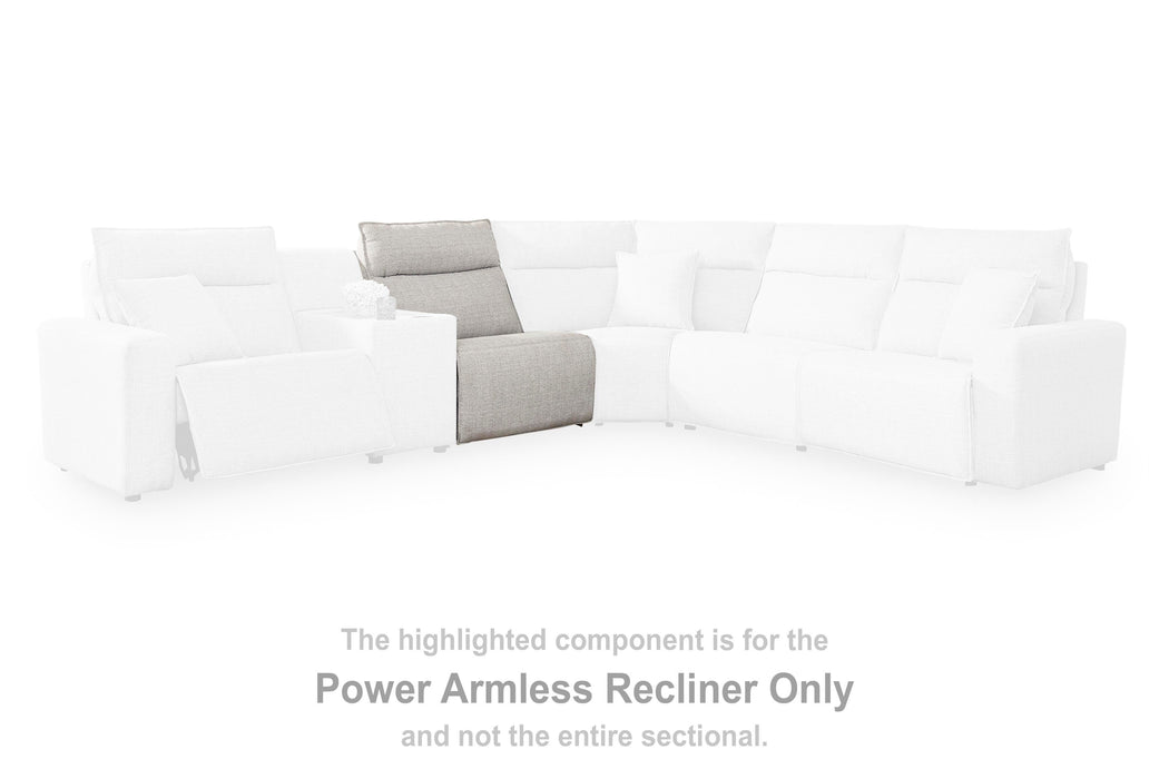 Modmax II Power Reclining Sectional with Audio Consoles - Valley Furniture (Rohnert Park, CA)