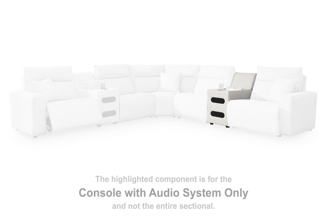 Modmax II Power Reclining Sectional with Audio Consoles - Valley Furniture (Rohnert Park, CA)