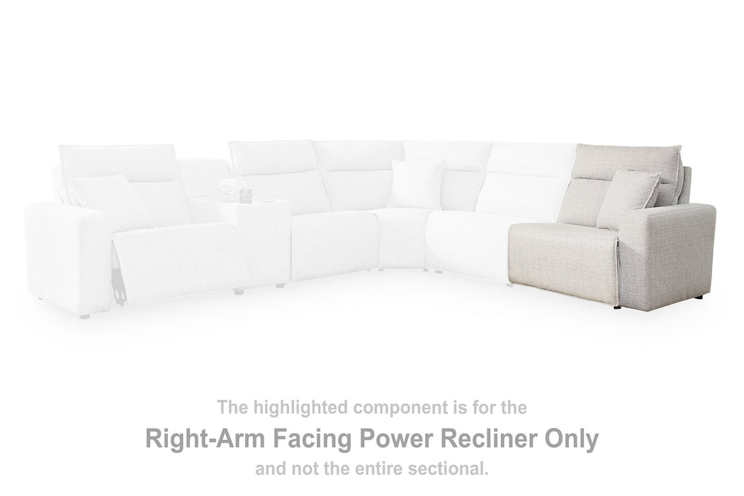Modmax II Power Reclining Sectional with Audio Consoles - Valley Furniture (Rohnert Park, CA)