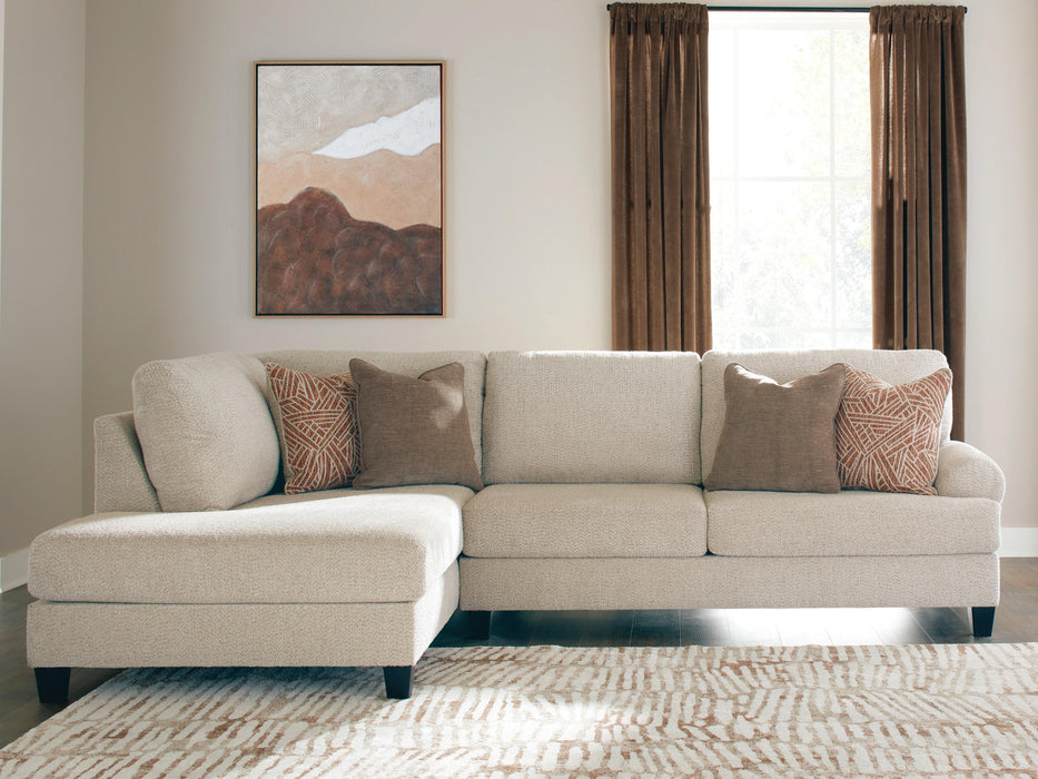 Steelwater Retreat Sectional with Chaise - Valley Furniture (Rohnert Park, CA)
