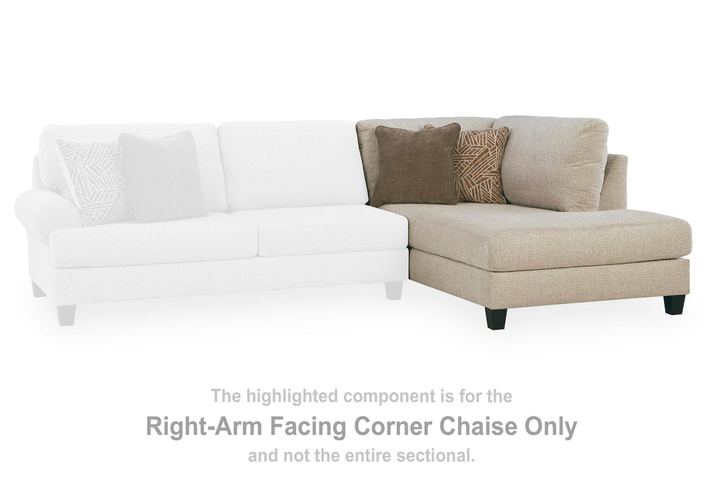 Steelwater Retreat Sectional with Chaise - Valley Furniture (Rohnert Park, CA)